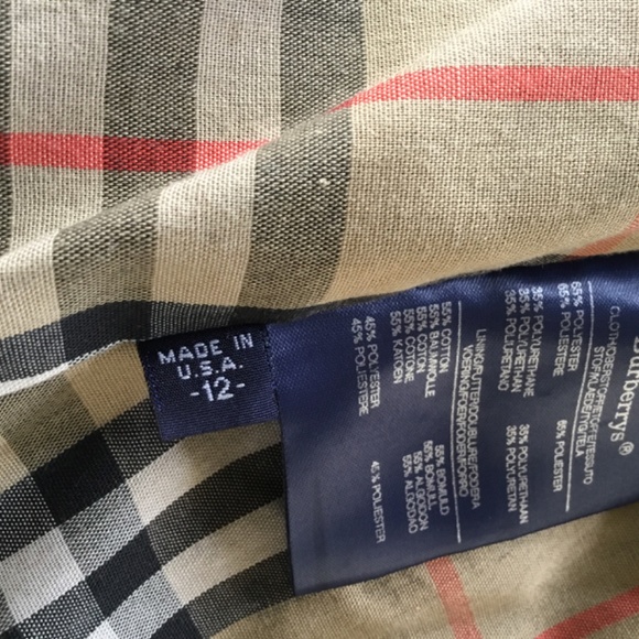 Burberry Nova Check Belted Trench Coat Size 12 Please Read - Picture 9 of 9